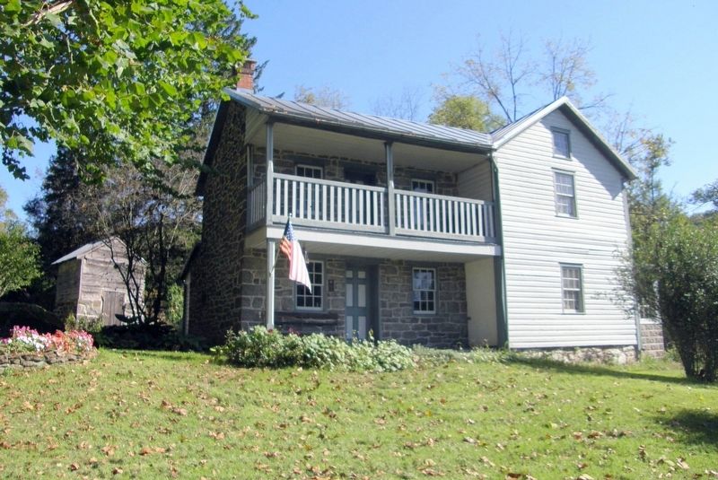 The Peter Baker farmhouse. Click for full size. The Peter Baker farmhouse image. Click for full size.