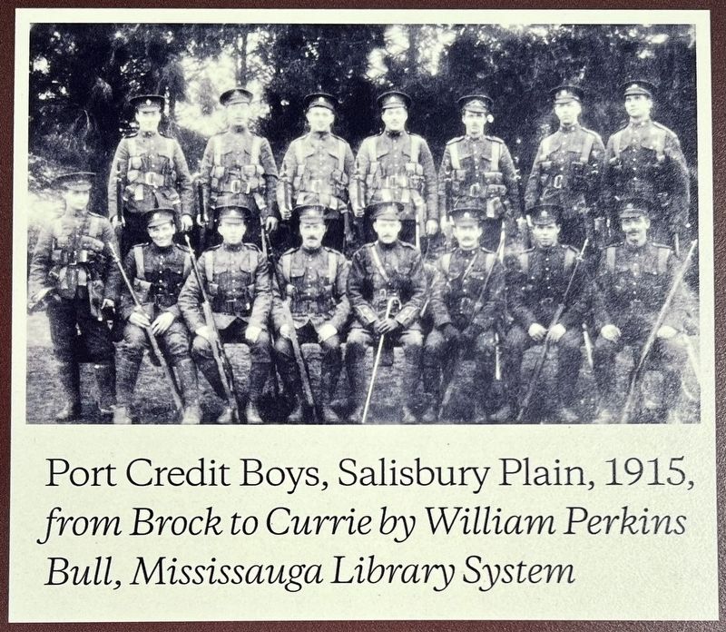 Mississauga Remembers marker photo detail image. Click for full size.