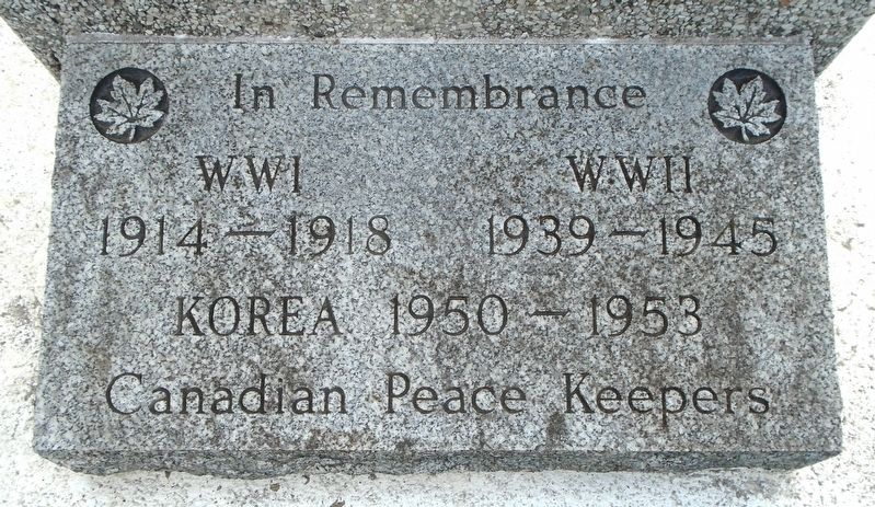 War Memorial. Click for full size. War Memorial image. Click for full size.