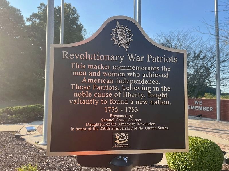 Revolutionary War Patriots Marker image. Click for full size.