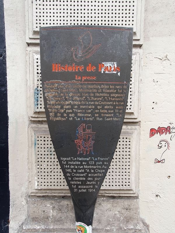 La Presse / The Press Marker. Click for full size. La Presse / The Press Marker image. Click for full size.