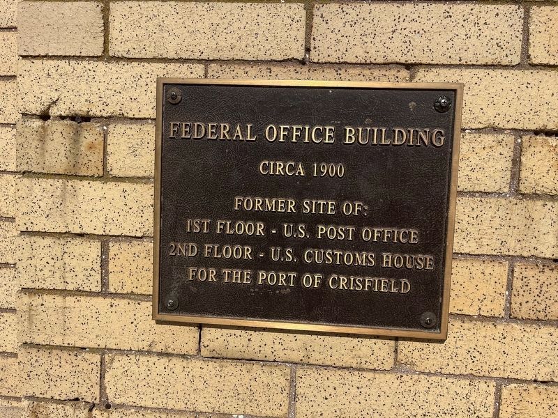 Federal Office Building Marker. Click for full size. Federal Office Building Marker image. Click for full size.