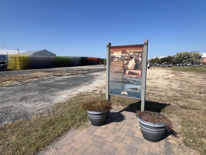 Hoptown Marker. Click for full size. Hoptown Marker image. Click for full size.