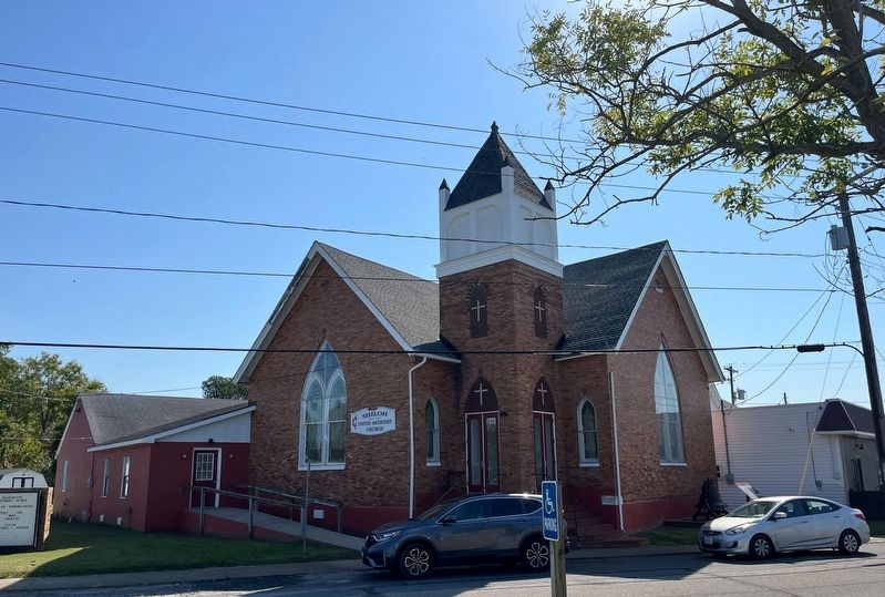 Shiloh United Methodist Church, where the organizers met. Click for full size. Shiloh United Methodist Church, where the organizers met image. Click for full size.