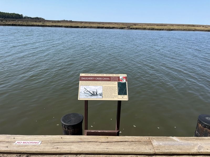Daugherty Creek Canal Marker image. Click for full size.