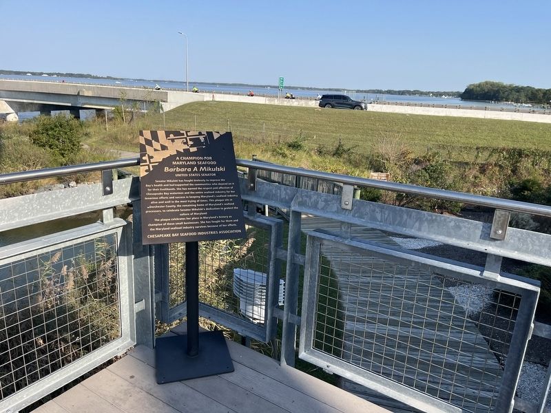Barbara Mikulski Marker image. Click for full size.