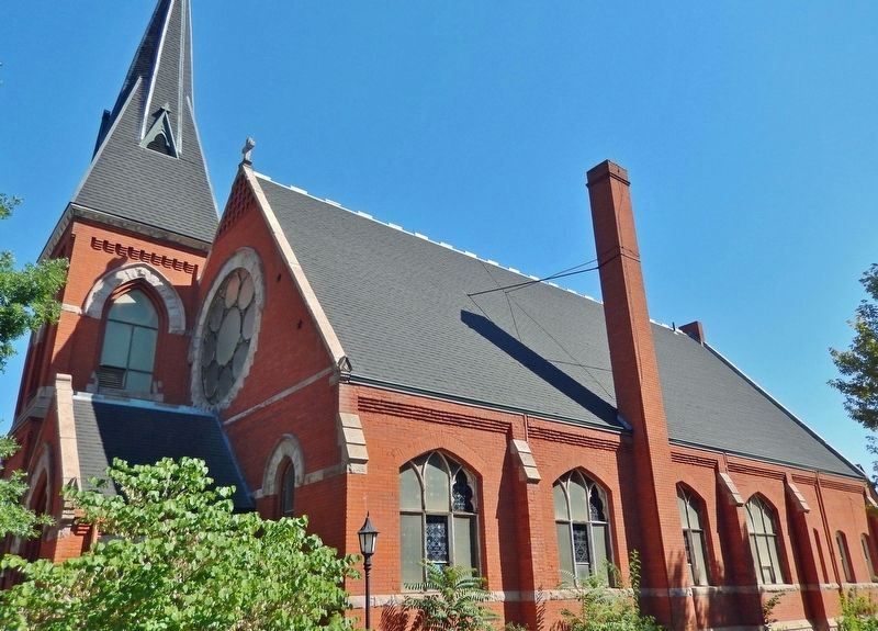 All Saints Episcopal Church (<i>southwest elevation</i>) image. Click for full size.
