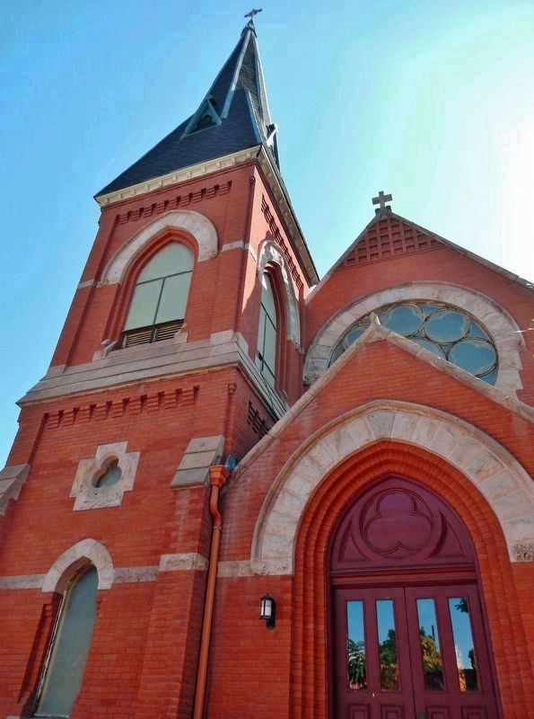 All Saints Episcopal Church<br>(<i>bell tower detail</i>) image. Click for full size.