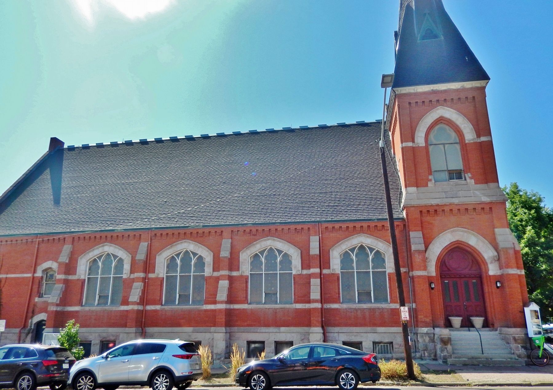 All Saints Episcopal Church (<i>north elevation</i>) image. Click for full size.