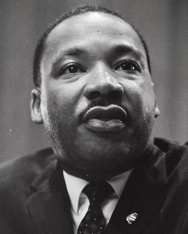 Martin Luther King press conference (cropped).. Click for full size. Martin Luther King press conference (cropped). image. Click for full size.