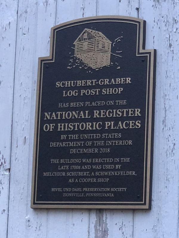 Schubert-Graber Log Post Shop Marker. Click for full size. Schubert-Graber Log Post Shop Marker image. Click for full size.