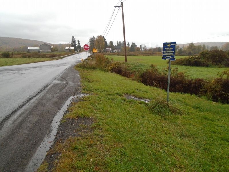 Site of Herkimer Cemetery Marker. Click for full size. Site of Herkimer Cemetery Marker image. Click for full size.