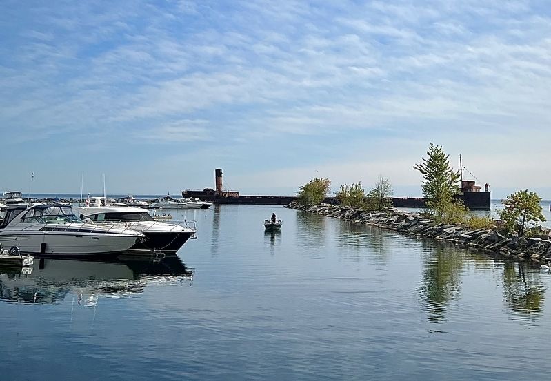 Port Credit Harbour, 2024 image. Click for full size.