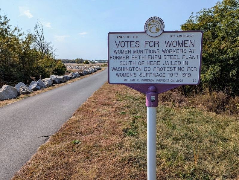Votes for Women Marker image. Click for full size.