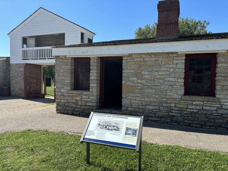 Gatehouse and Guardhouse Marker image. Click for full size.