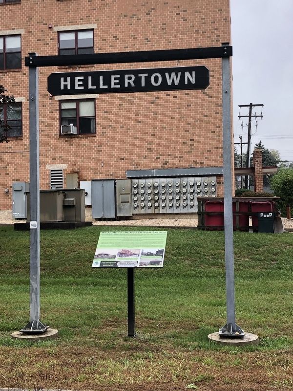 Welcome to the Hellertown Station Marker image. Click for full size.