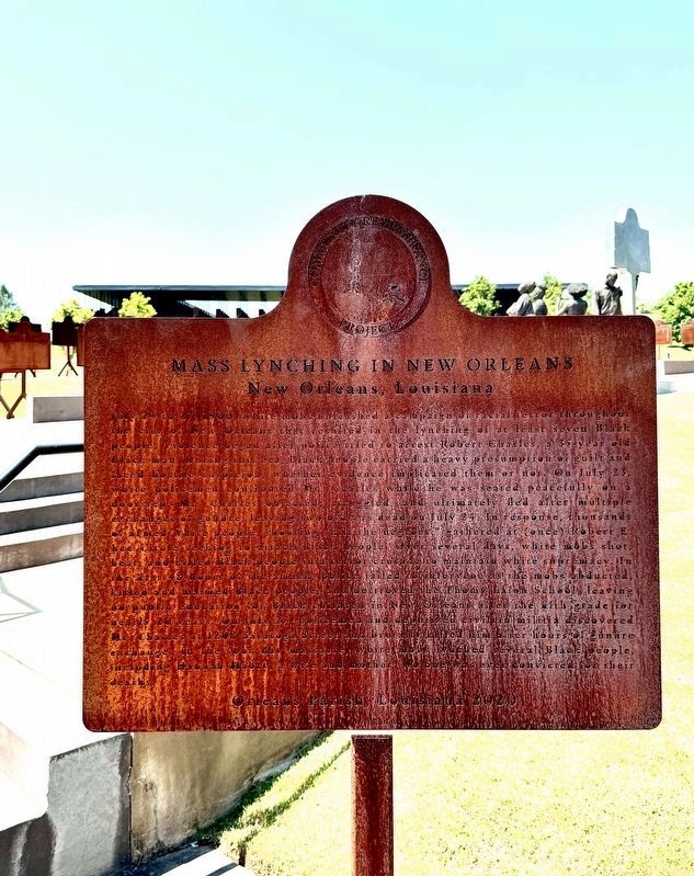 Mass Lynching in New Orleans image. Click for full size.