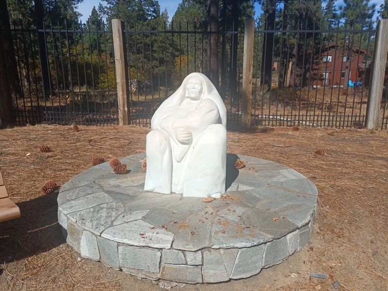Washoe Woman statue. Click for full size. Washoe Woman statue image. Click for full size.