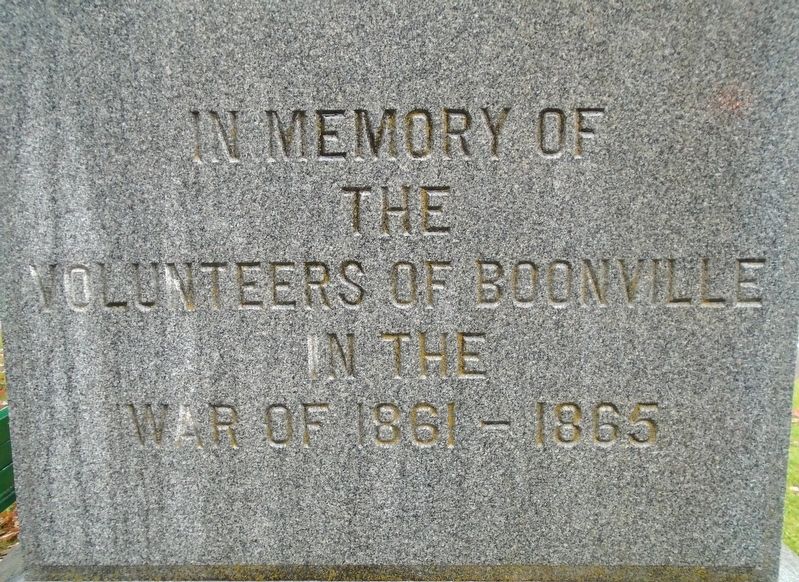 Civil War Memorial Dedication image. Click for full size.