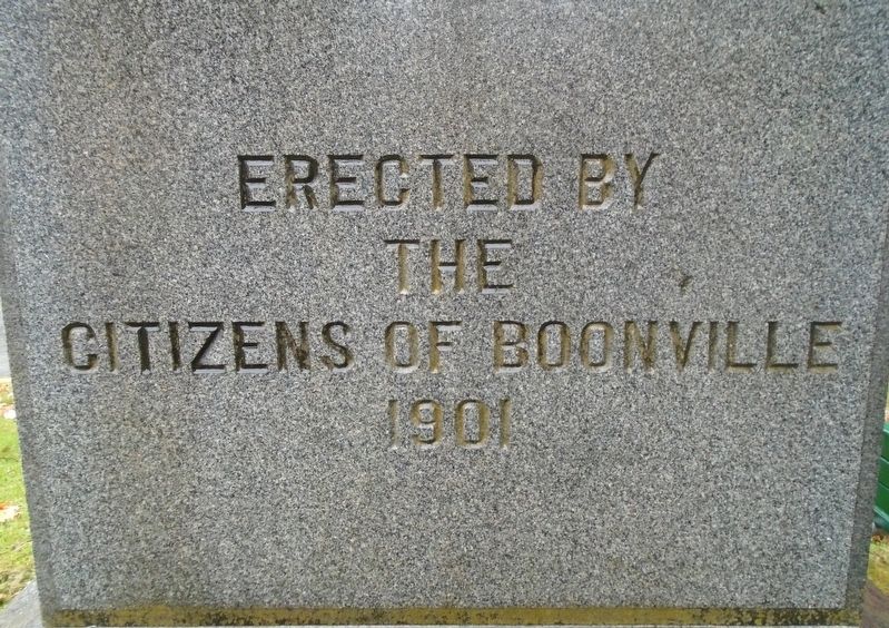 Civil War Memorial Sponsors image. Click for full size.