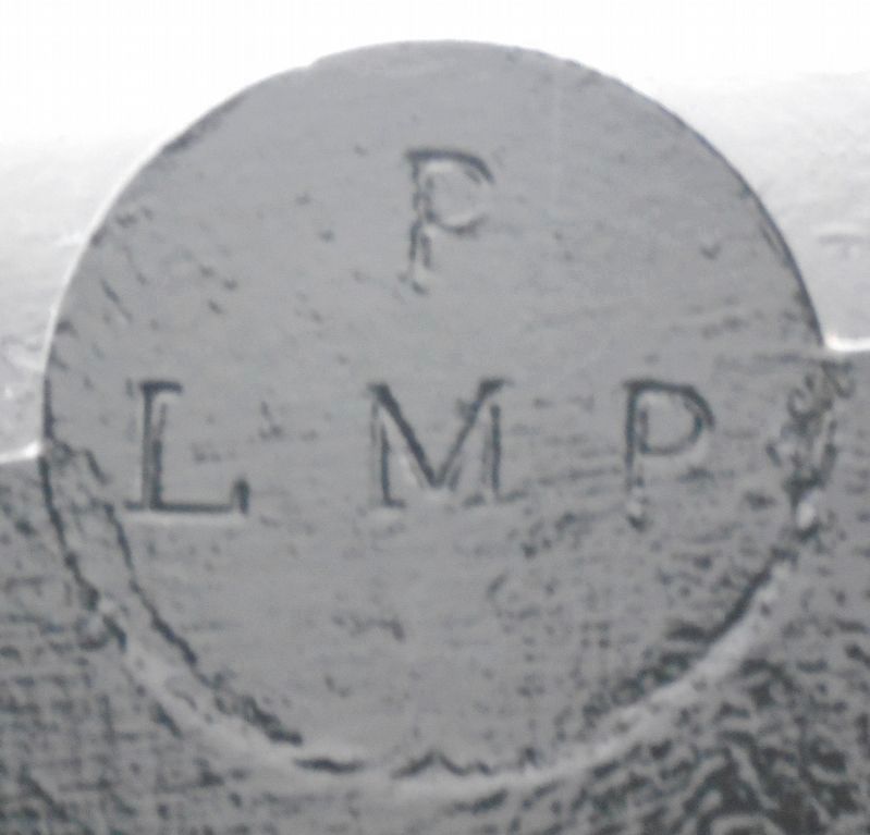 Civil War Memorial Cannon Inspector's Mark image. Click for full size.