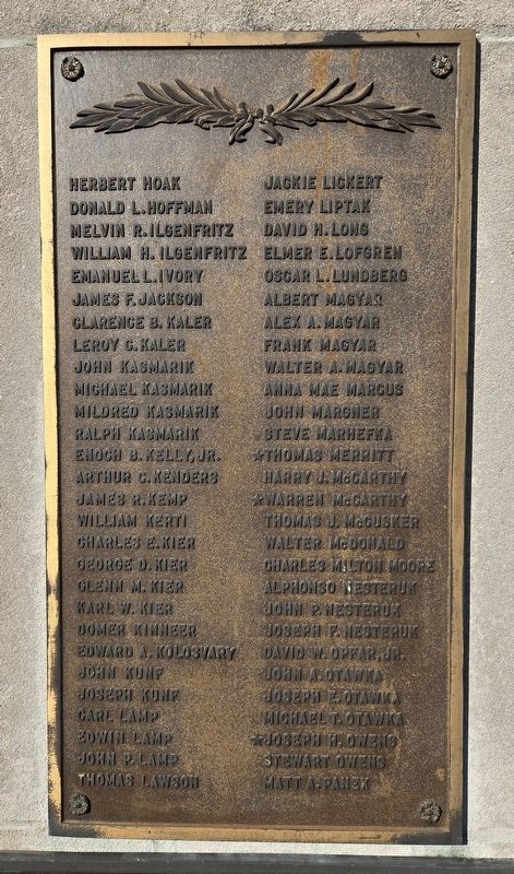 Liberty Borough Memorial. Click for full size. Liberty Borough Memorial image. Click for full size.