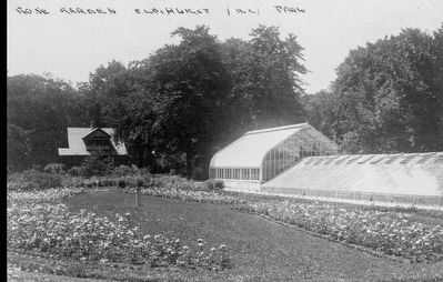 Wilder Park Rose Garden (1920s) image. Click for full size.