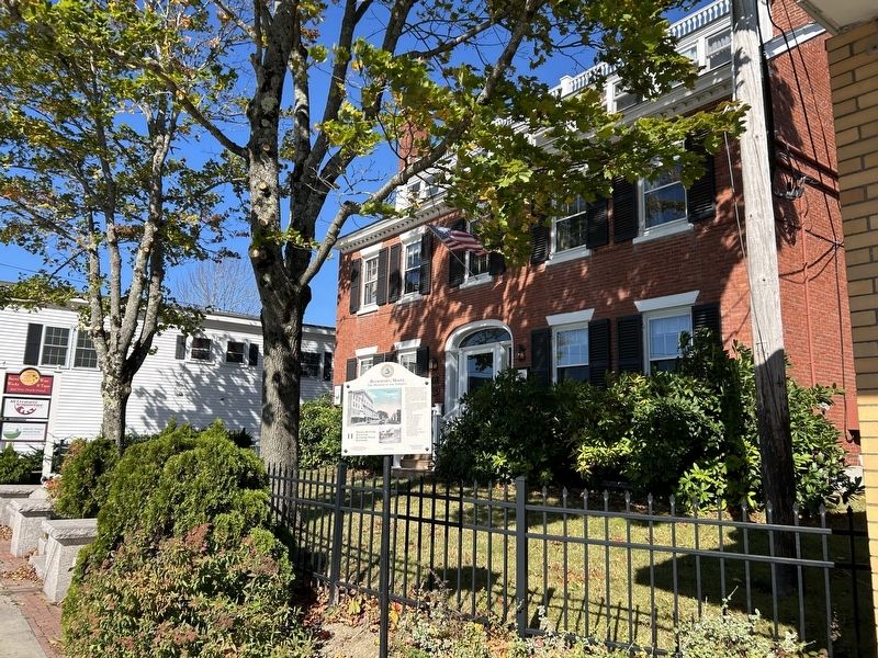 Phineas Haywood House and Bucksport Small Businesses Marker image. Click for full size.