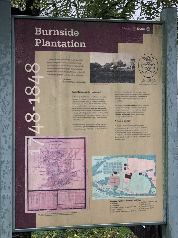 Burnside Plantation Marker image. Click for full size.