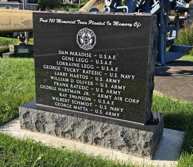 American Legion Post 701 Memorial image. Click for full size.
