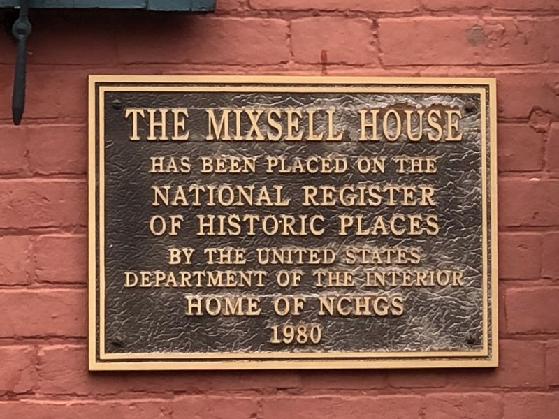 The Mixsell House Marker image. Click for full size.