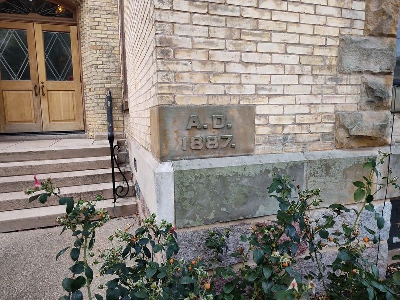 Ladies Literary Club Cornerstone image. Click for full size.