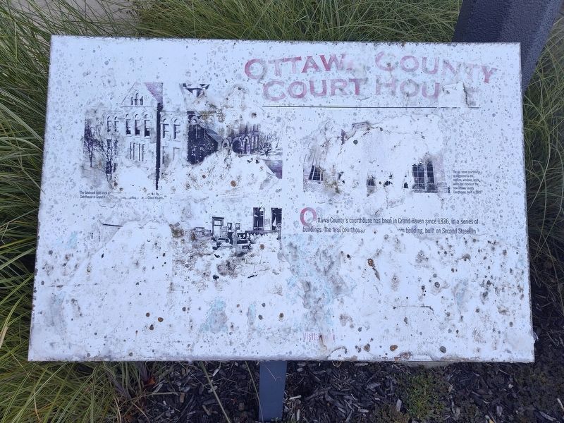 Ottawa County Court House Marker. Click for full size. Ottawa County Court House Marker image. Click for full size.