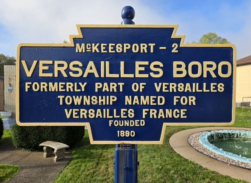 Versailles Boro Marker image. Click for full size.