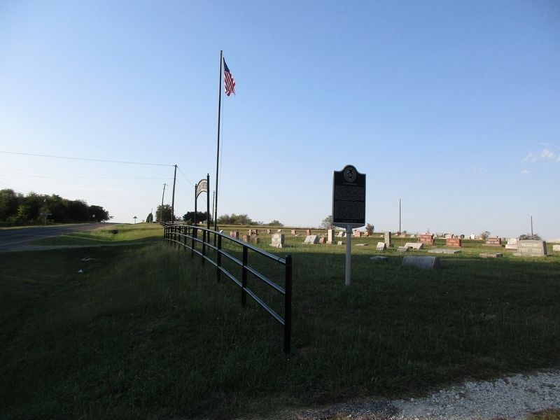 Sadler Cemetery Marker image. Click for full size.