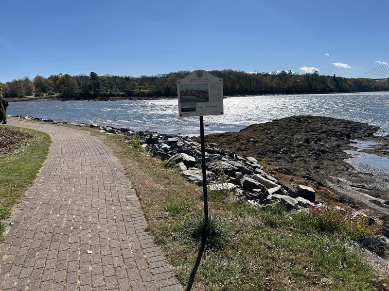 Bucksport’s Fishing History Marker. Click for full size. Bucksport’s Fishing History Marker image. Click for full size.
