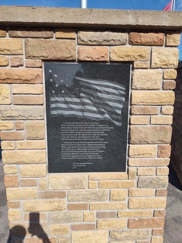 Hamilton Veterans Memorial Marker image. Click for full size.