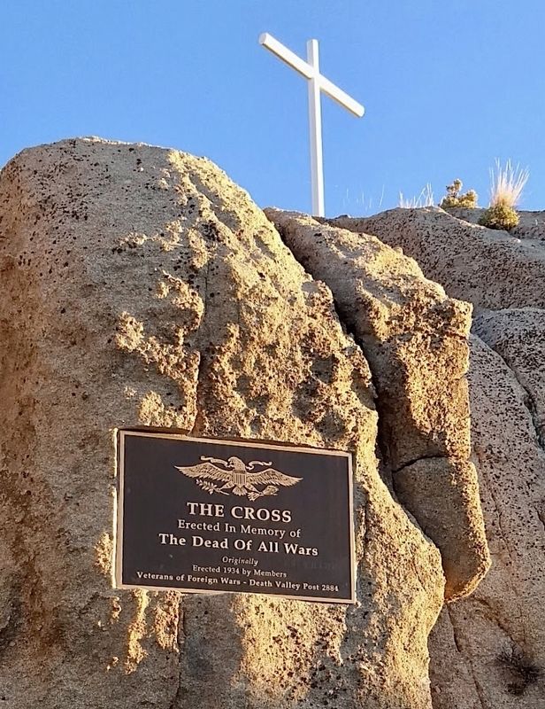 The Mojave Cross and Marker image. Click for full size.
