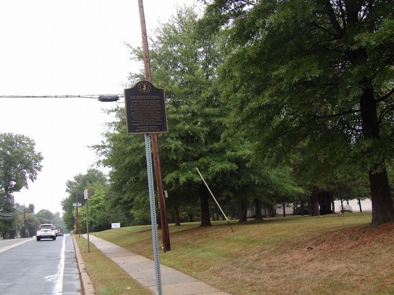 Hobbstown Marker image. Click for full size.