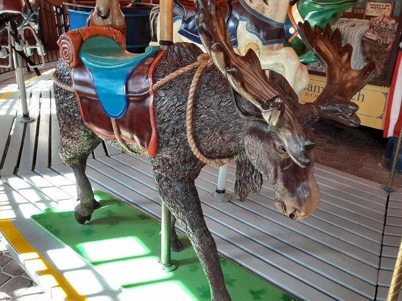 The Empire State Carousel Moose. Click for full size. The Empire State Carousel Moose image. Click for full size.
