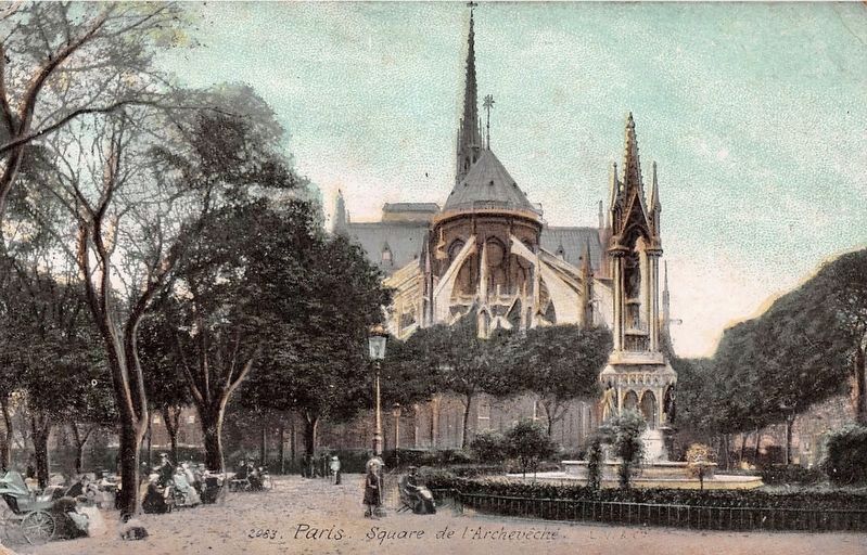Square Jean XXIII (also known as Square de l�Arch�vech�) image. Click for full size.