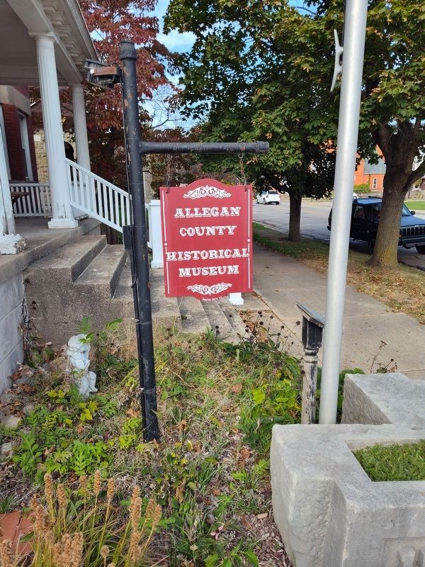 Allegan County Historical Society Marker image. Click for full size.