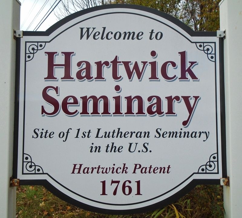 Welcome to Hartwick Seminary Marker. Click for full size. Welcome to Hartwick Seminary Marker image. Click for full size.