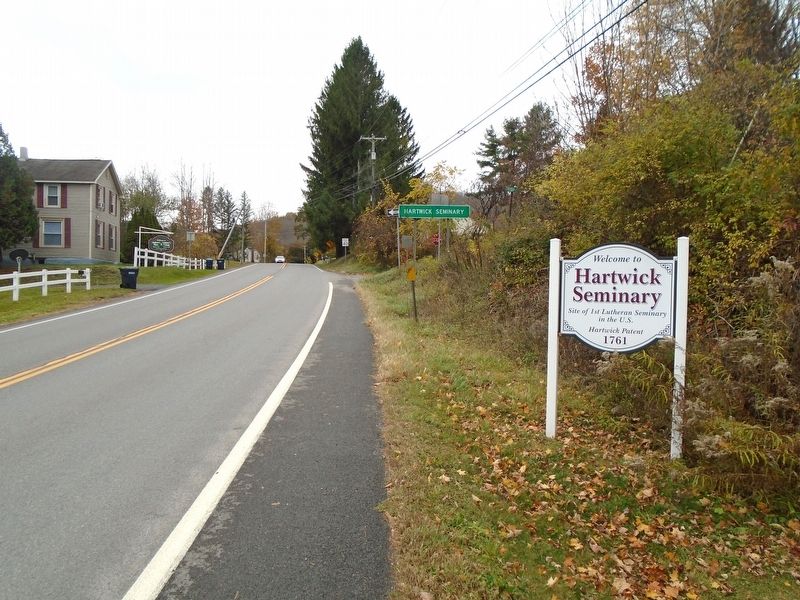 Welcome to Hartwick Seminary Marker. Click for full size. Welcome to Hartwick Seminary Marker image. Click for full size.