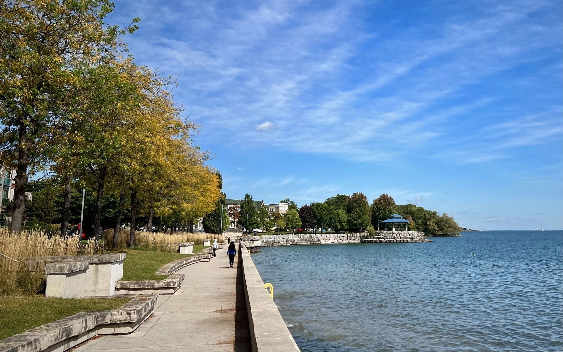 St. Lawrence Park, facing east, 2024 image. Click for full size.