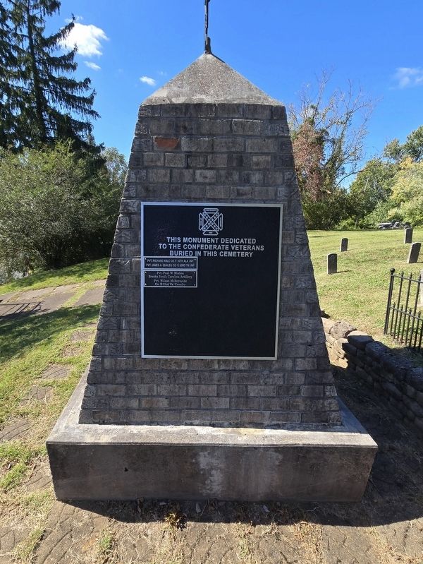 Bristol Confederate Memorial (East side) image. Click for full size.