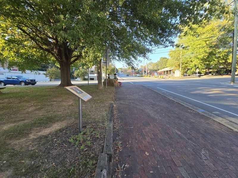 Daniel Boone Highway Marker Marker looking north along North Bridges Street. Click for full size. Daniel Boone Highway Marker Marker looking north along North Bridges Street image. Click for full size.