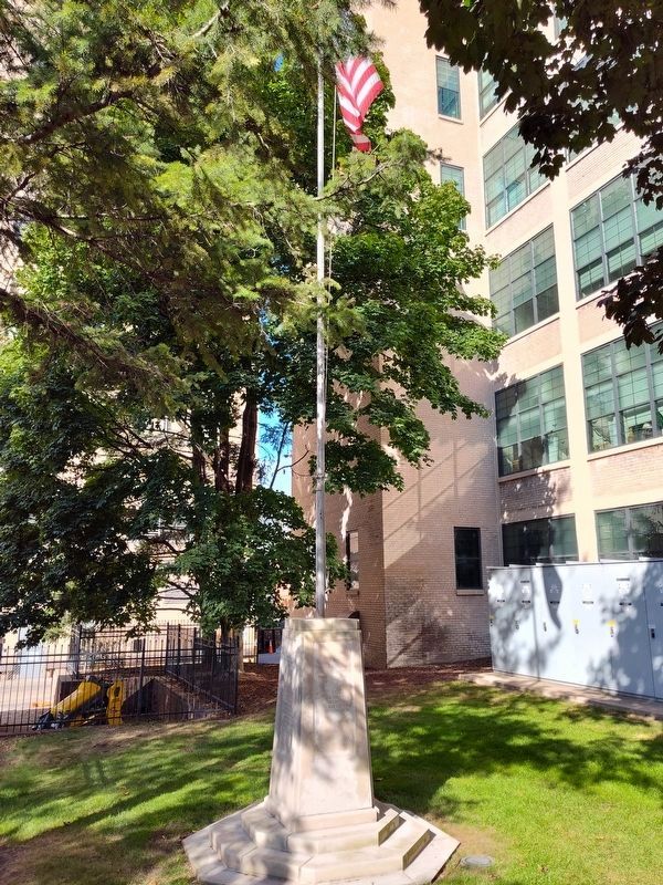 The Grand Rapids Junior College Memorial. Click for full size. The Grand Rapids Junior College Memorial image. Click for full size.