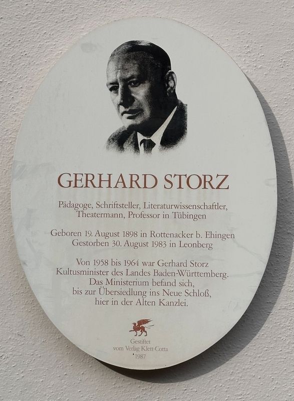 Gerhard Storz Marker image. Click for full size.