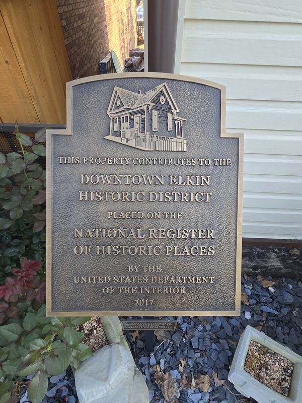 National Register of Historic Places plaque. Click for full size. National Register of Historic Places plaque image. Click for full size.